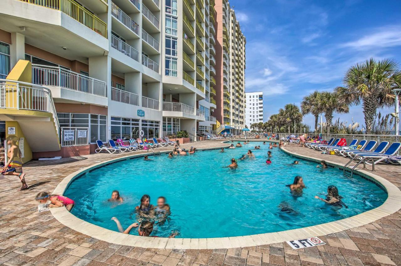 Oceanfront North Myrtle Beach Gem Pools Access! エクステリア 写真